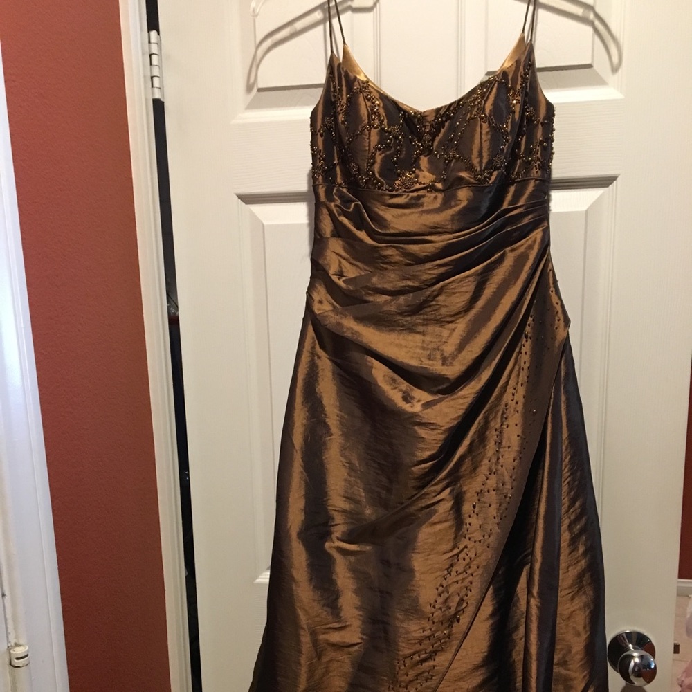 Copper Prom Dress